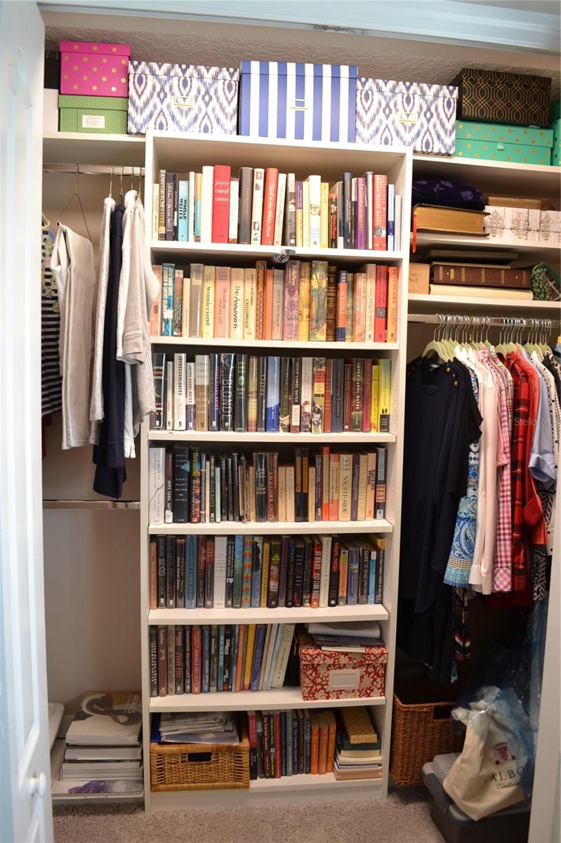 custom closet in 2nd bedroom