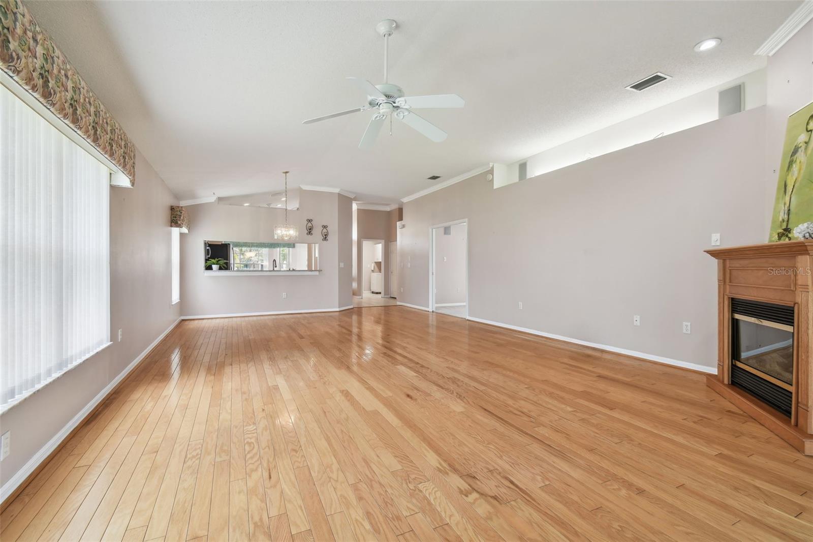 wonderful hardwood floors in the main living area. 3rd bedroom or office is off the dining room