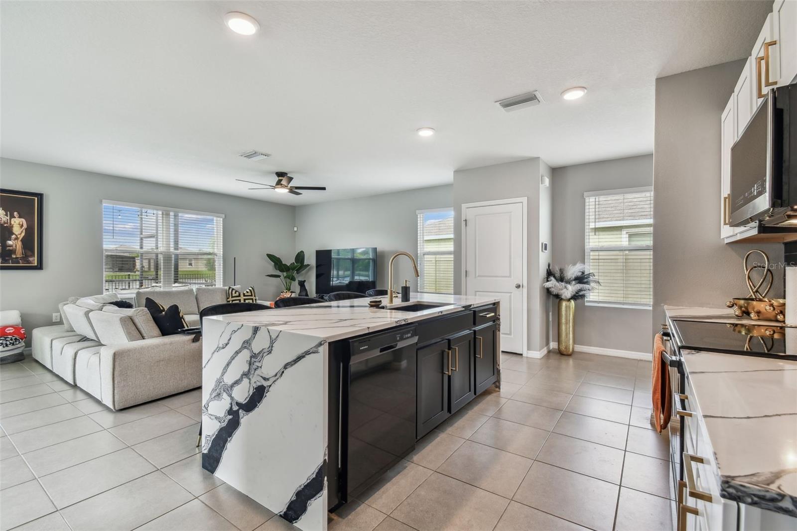 Kitchen & Family Room