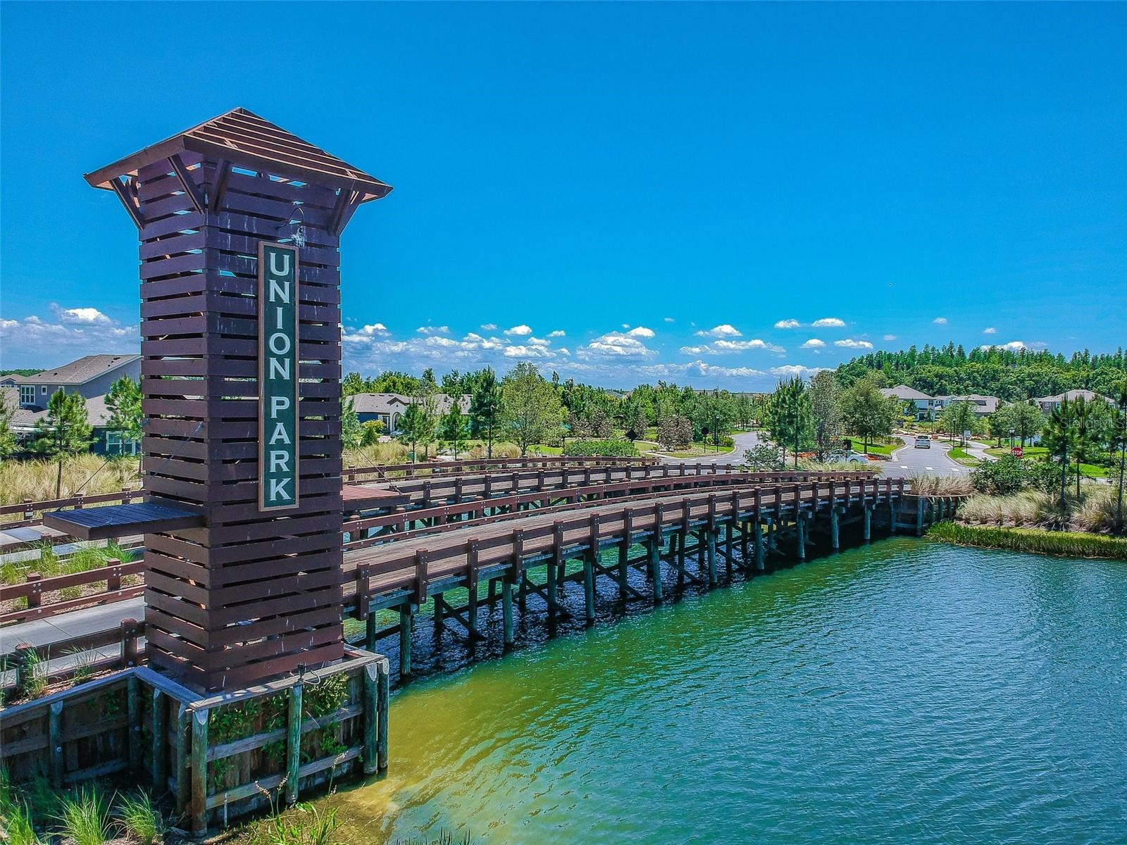 Entry Bridge to Community