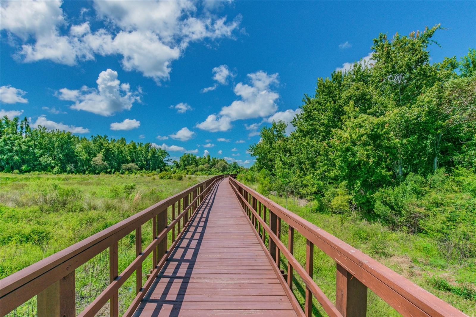 Beautiful Community Boardwalk