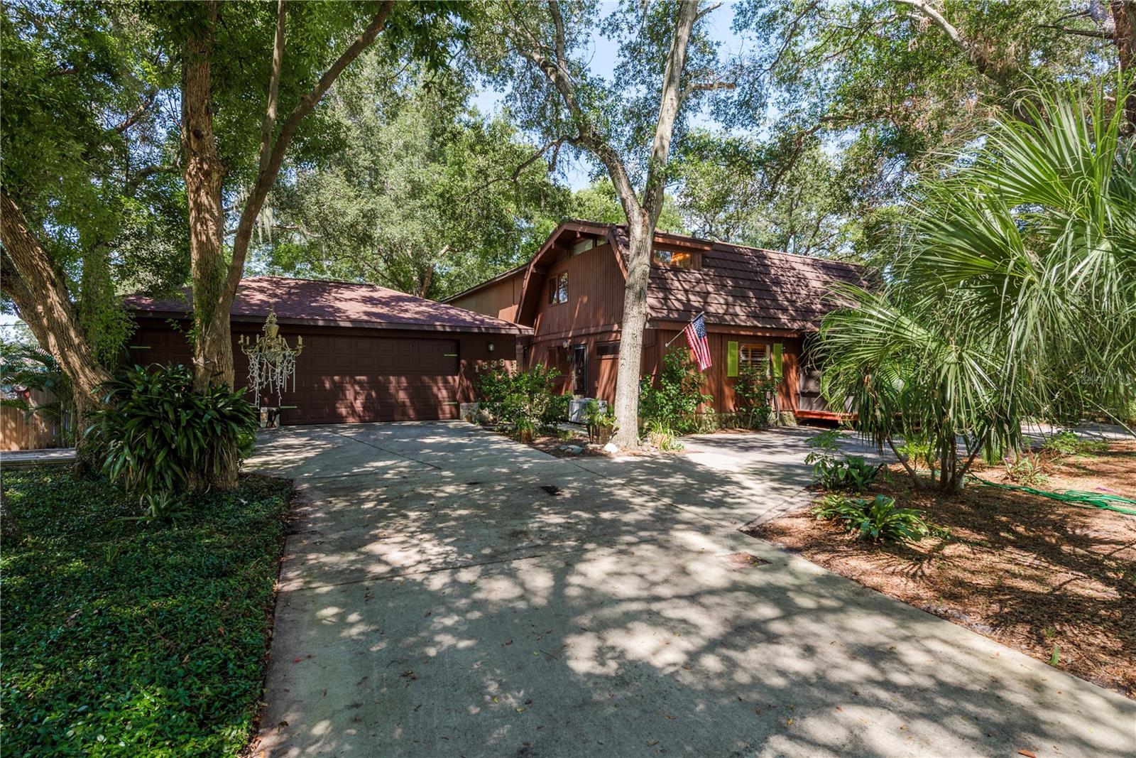 Home, Detached 3 Car Garage and Giant Driveway