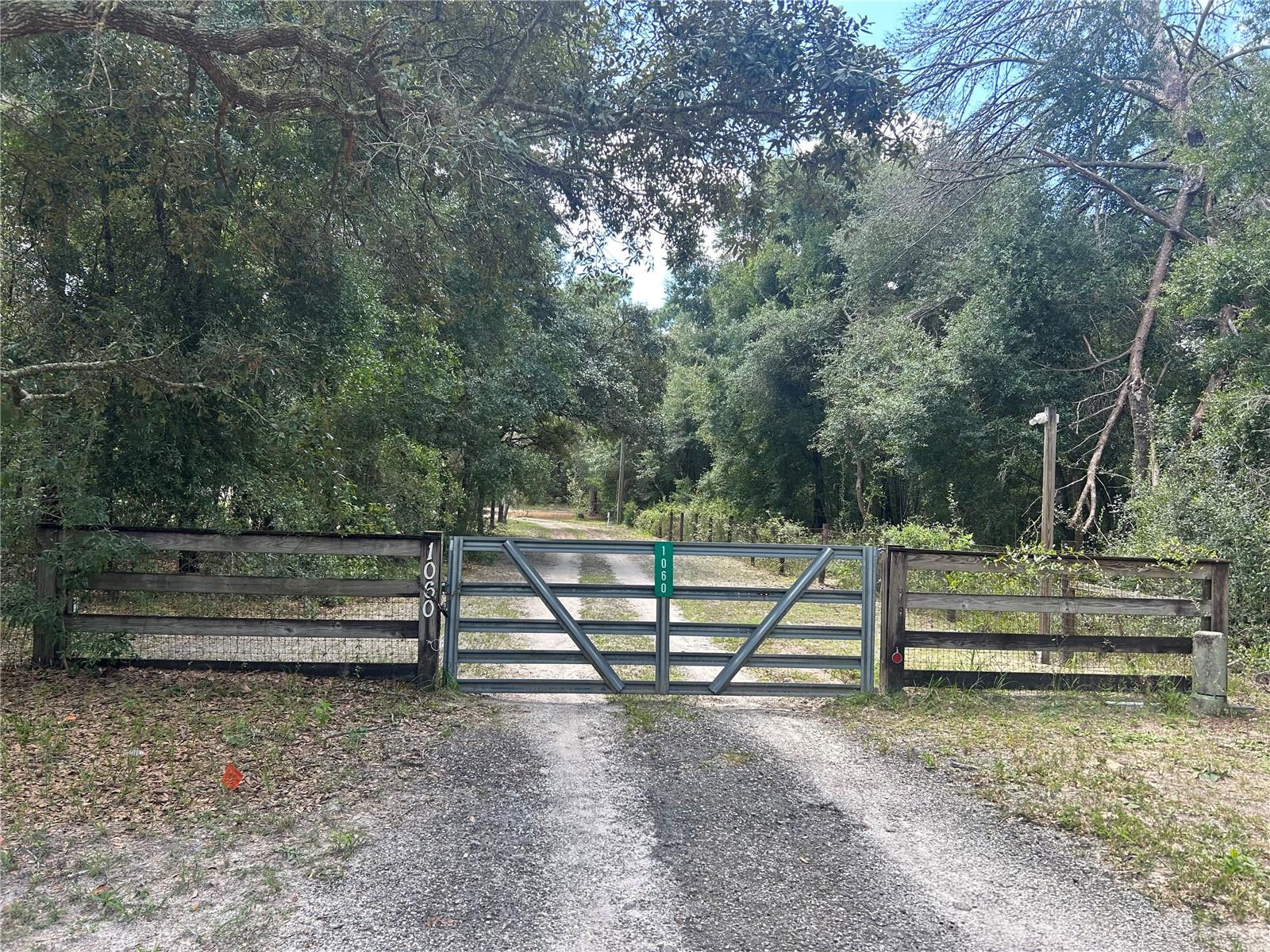 Gate At Entrance