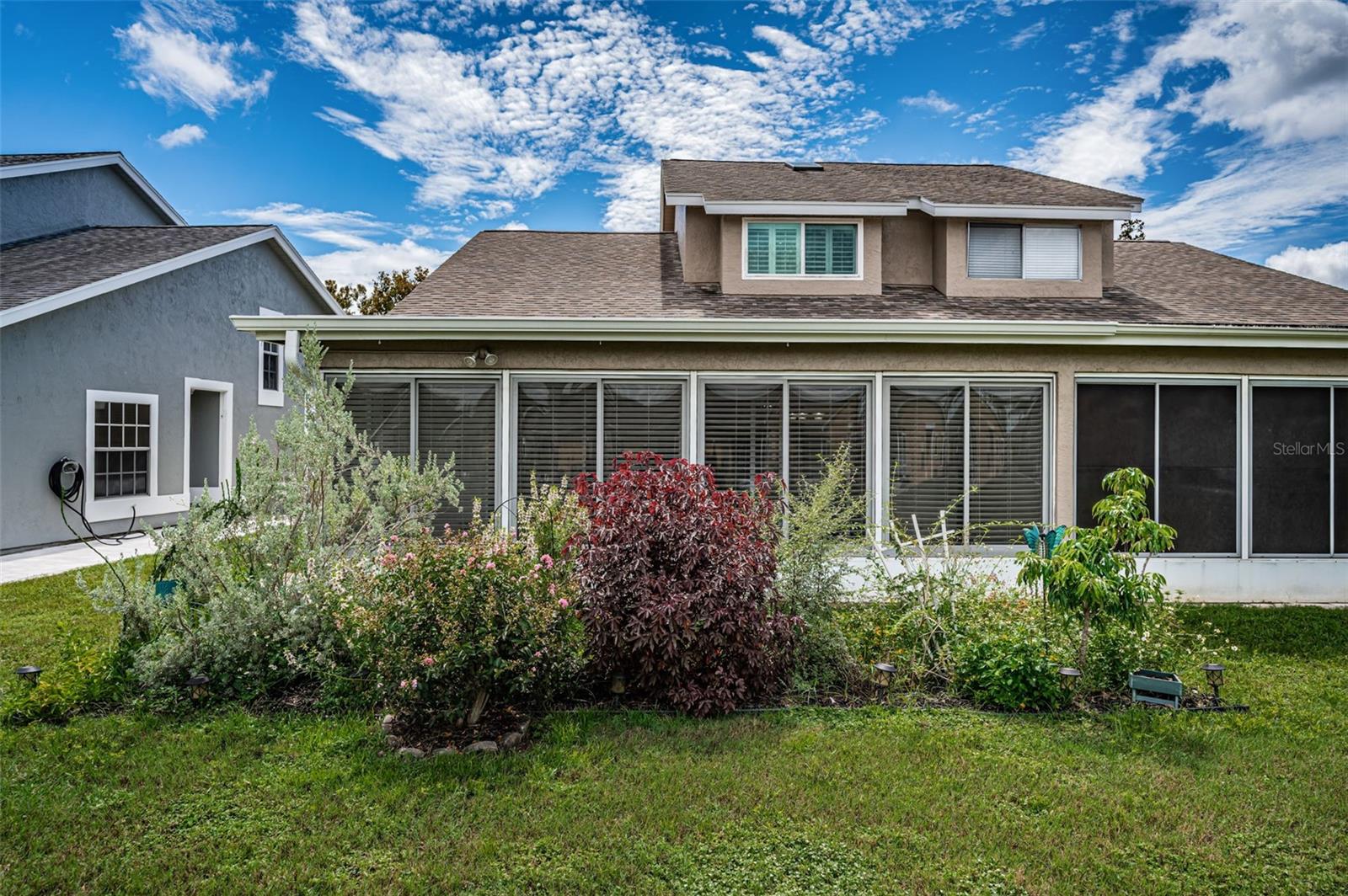 Rear Townhome view