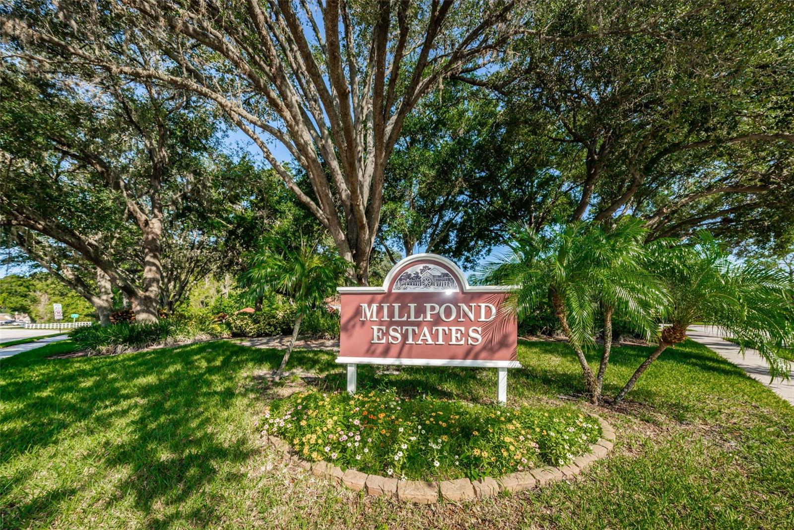 Millpond Estates Entrance