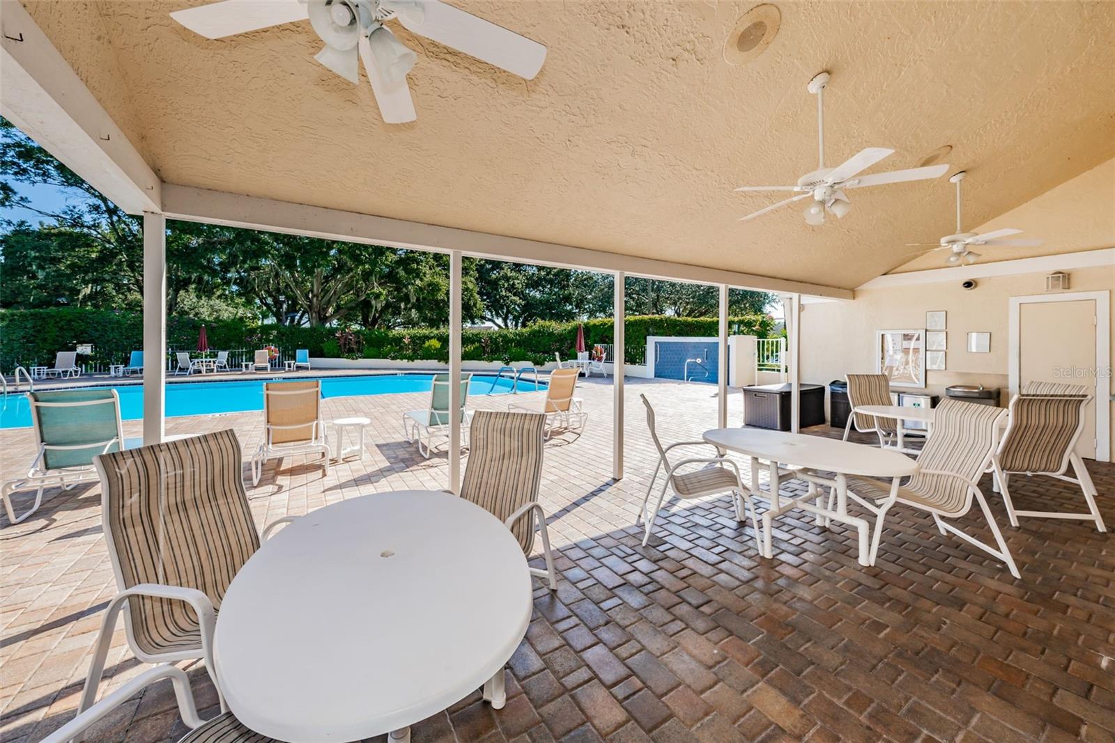 Millpond Estates Community Pool Covered area