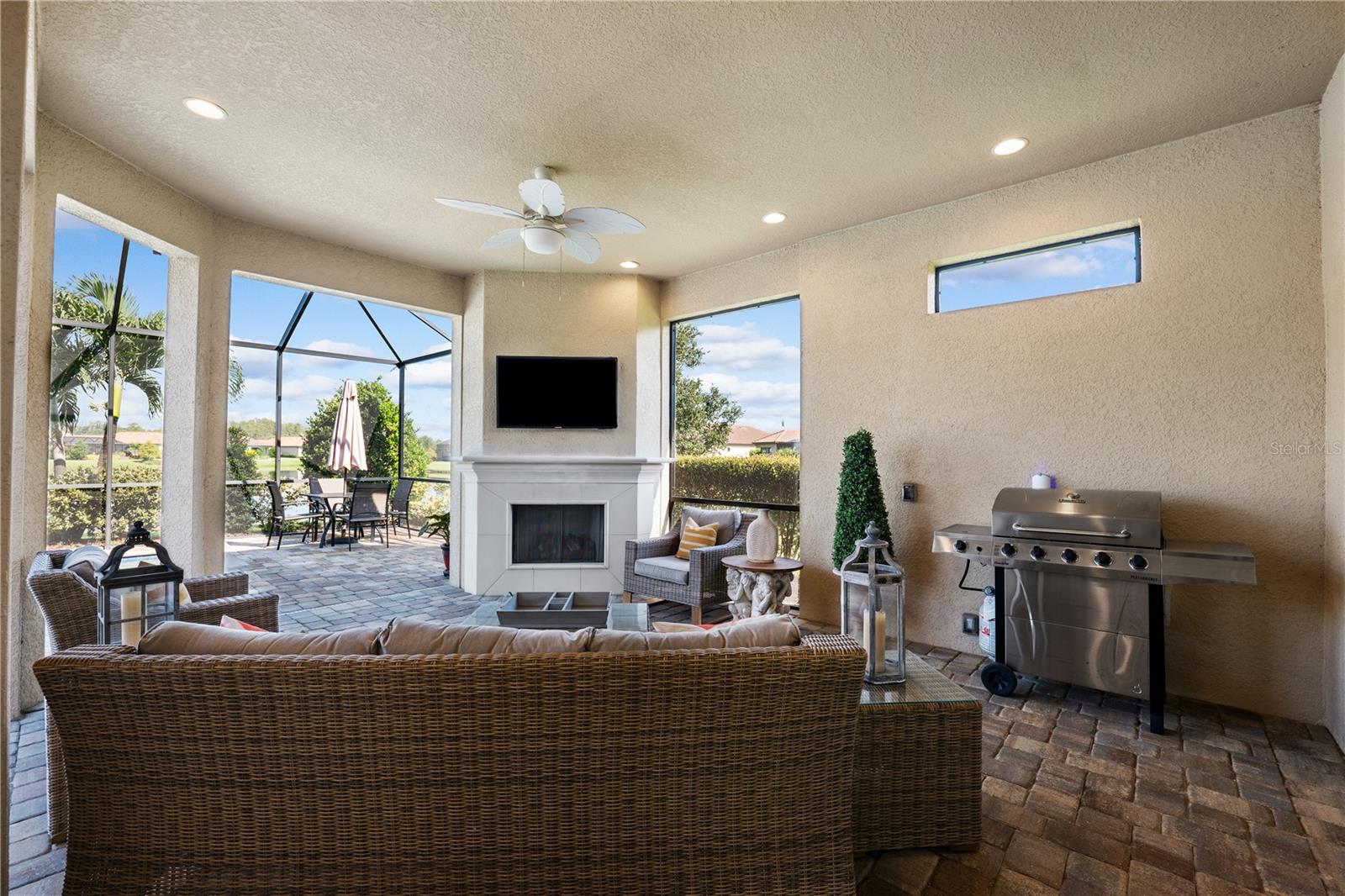 Outdoor Living Extended with Kitchen Rough-in