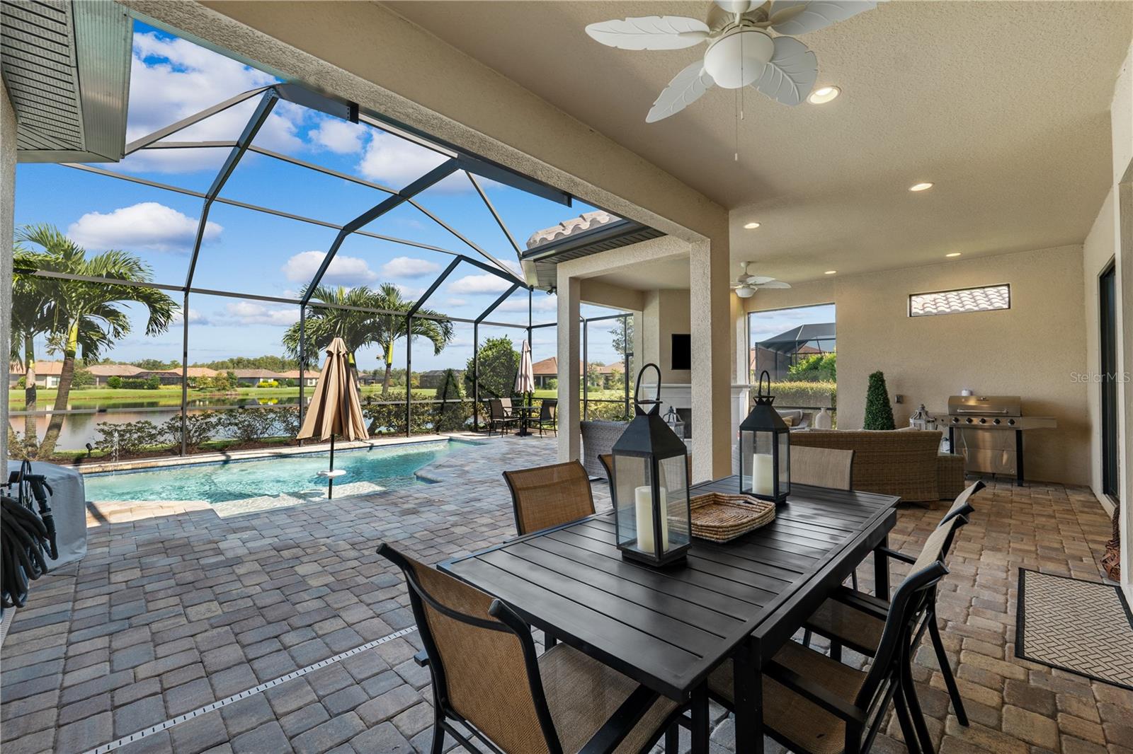 Pool View from Lanai