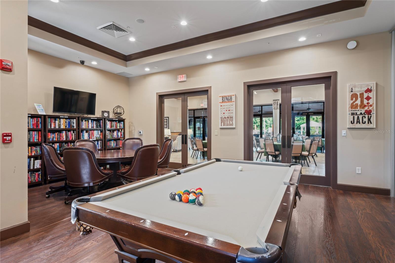 Pool and Poker Room