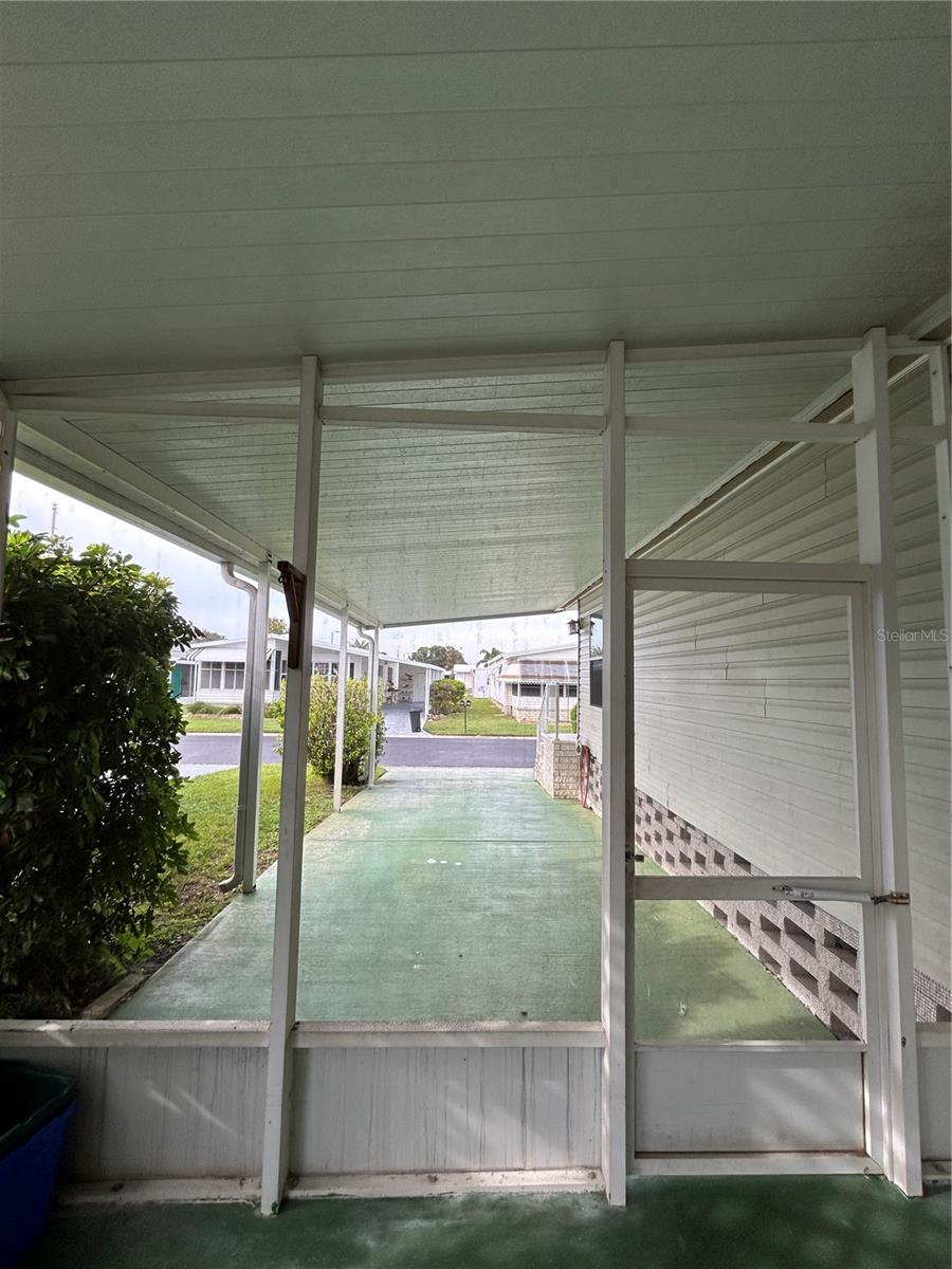 Patio and Driveway