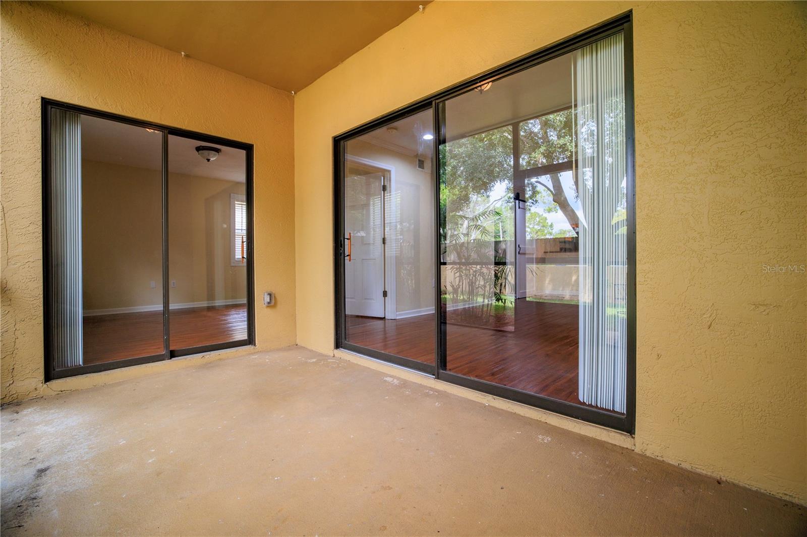 Back Screened Patio