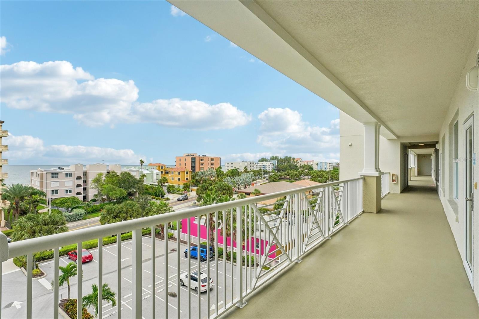 Gulf of Mexico view from balcony outside Bedroom 2..