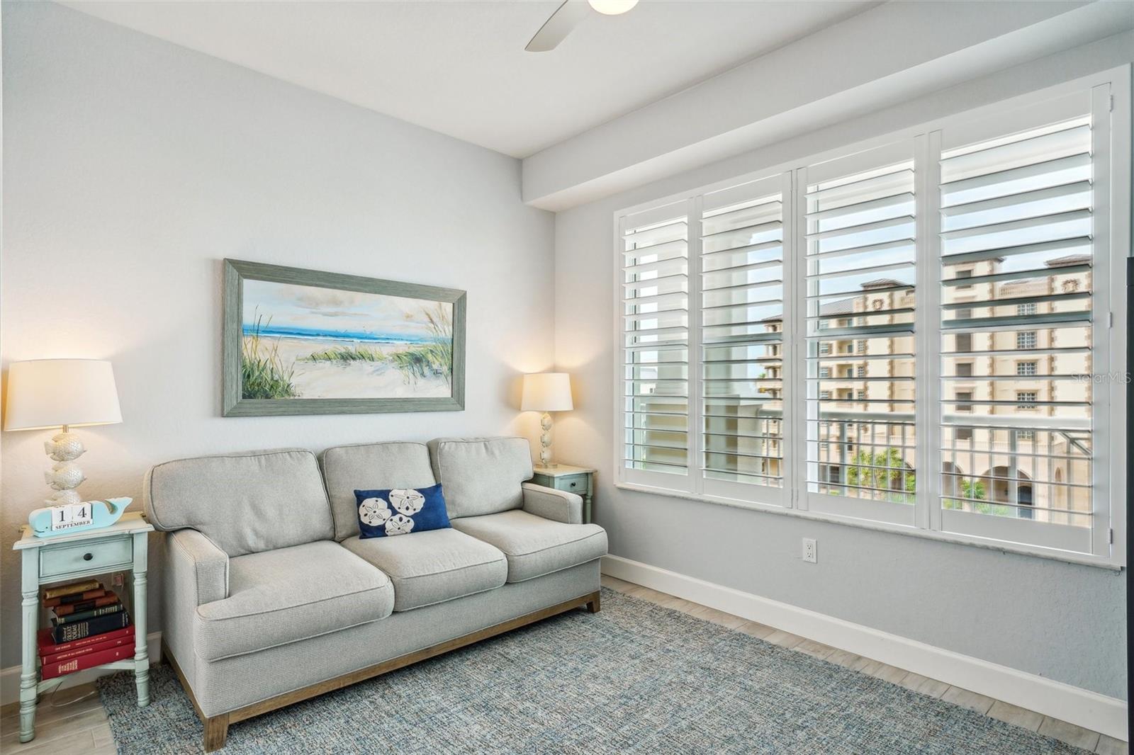 Bedroom 3 with Gulf of Mexico view.