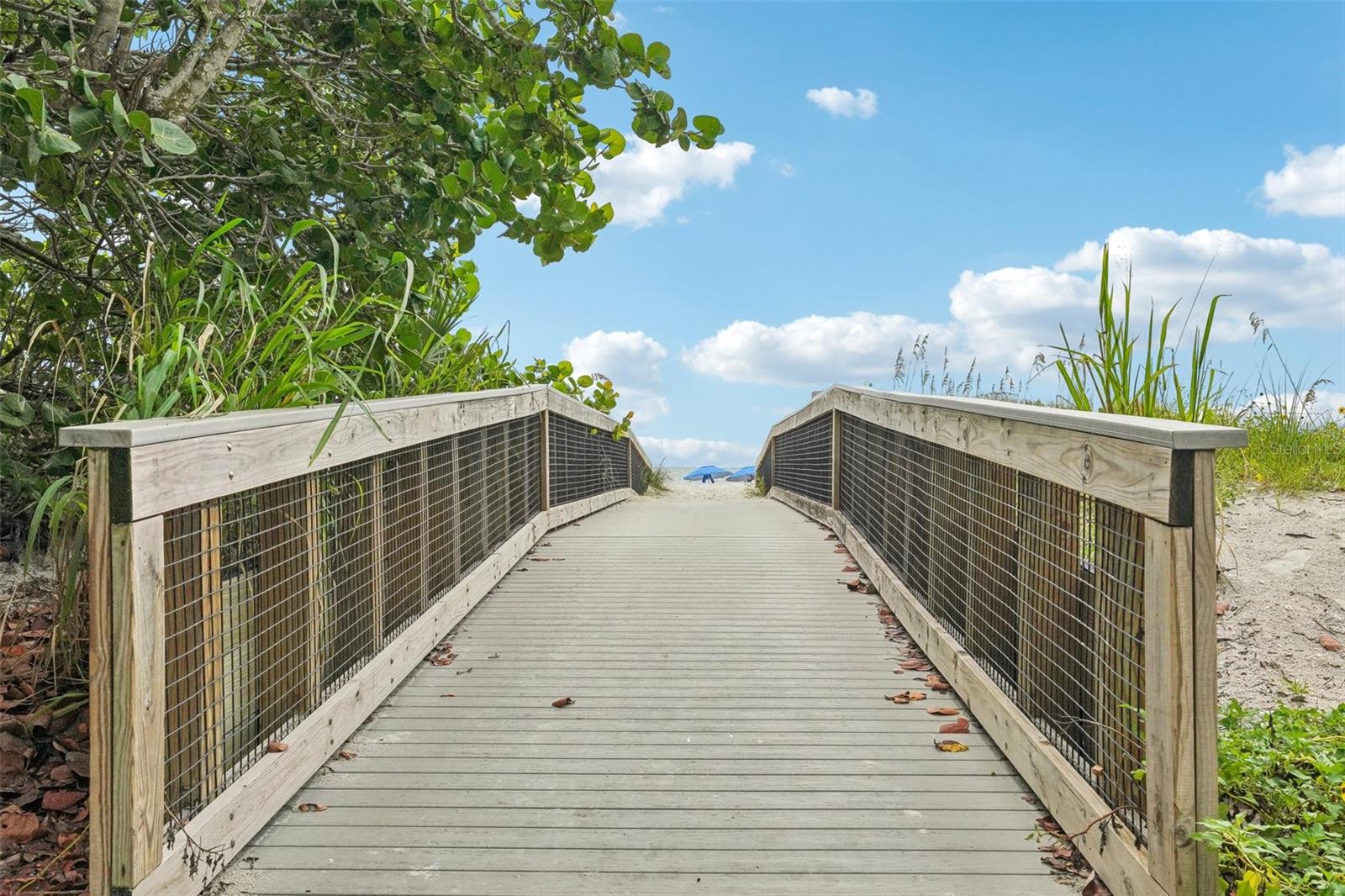 Beach Access from the Tiki Gardens public parking lot located on 196th Ave and Gulf Blvd, just 0.1 miles north and short walking distance from Dolphin Key.