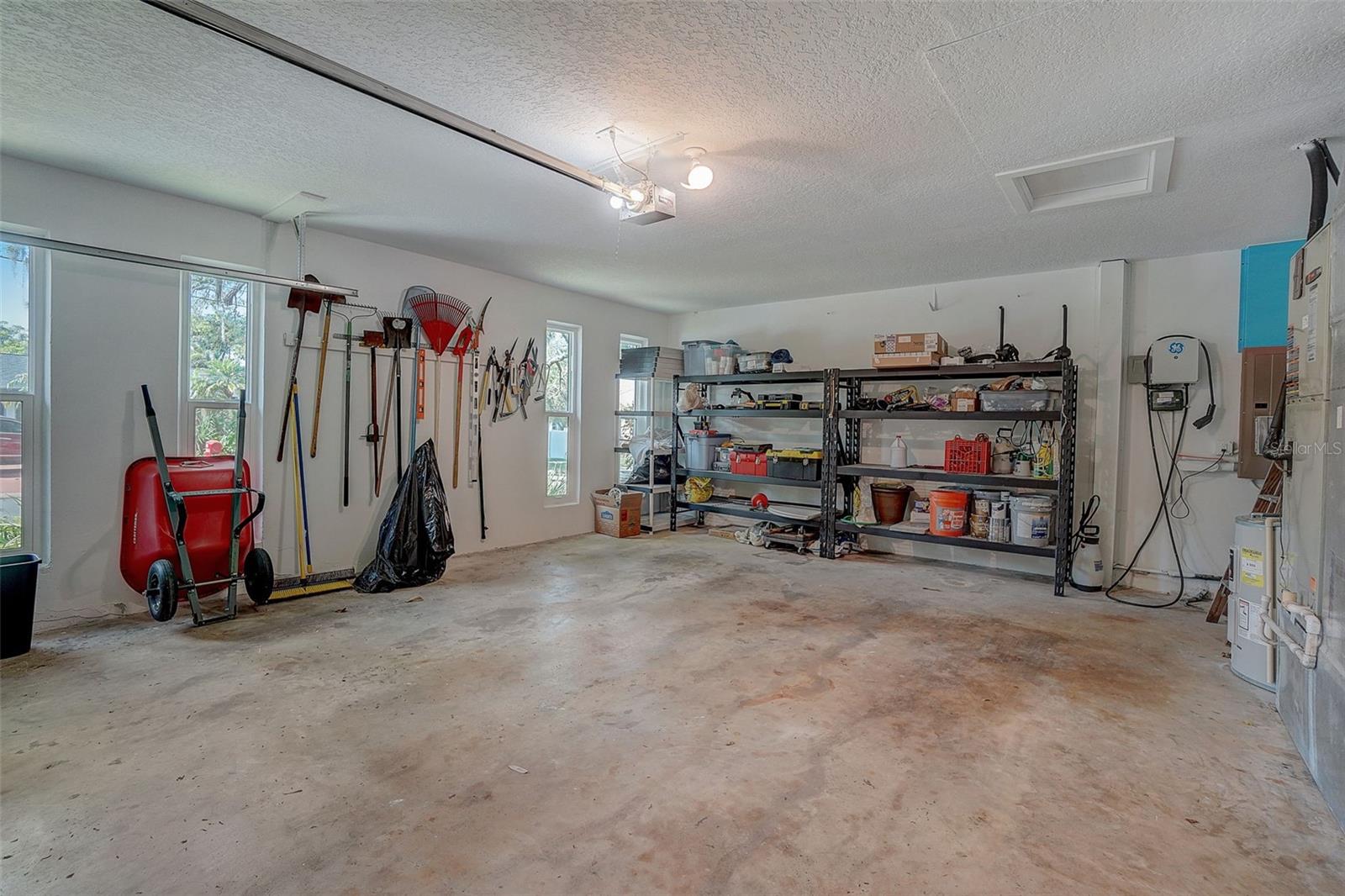 Garage with Level 2 EV Charger