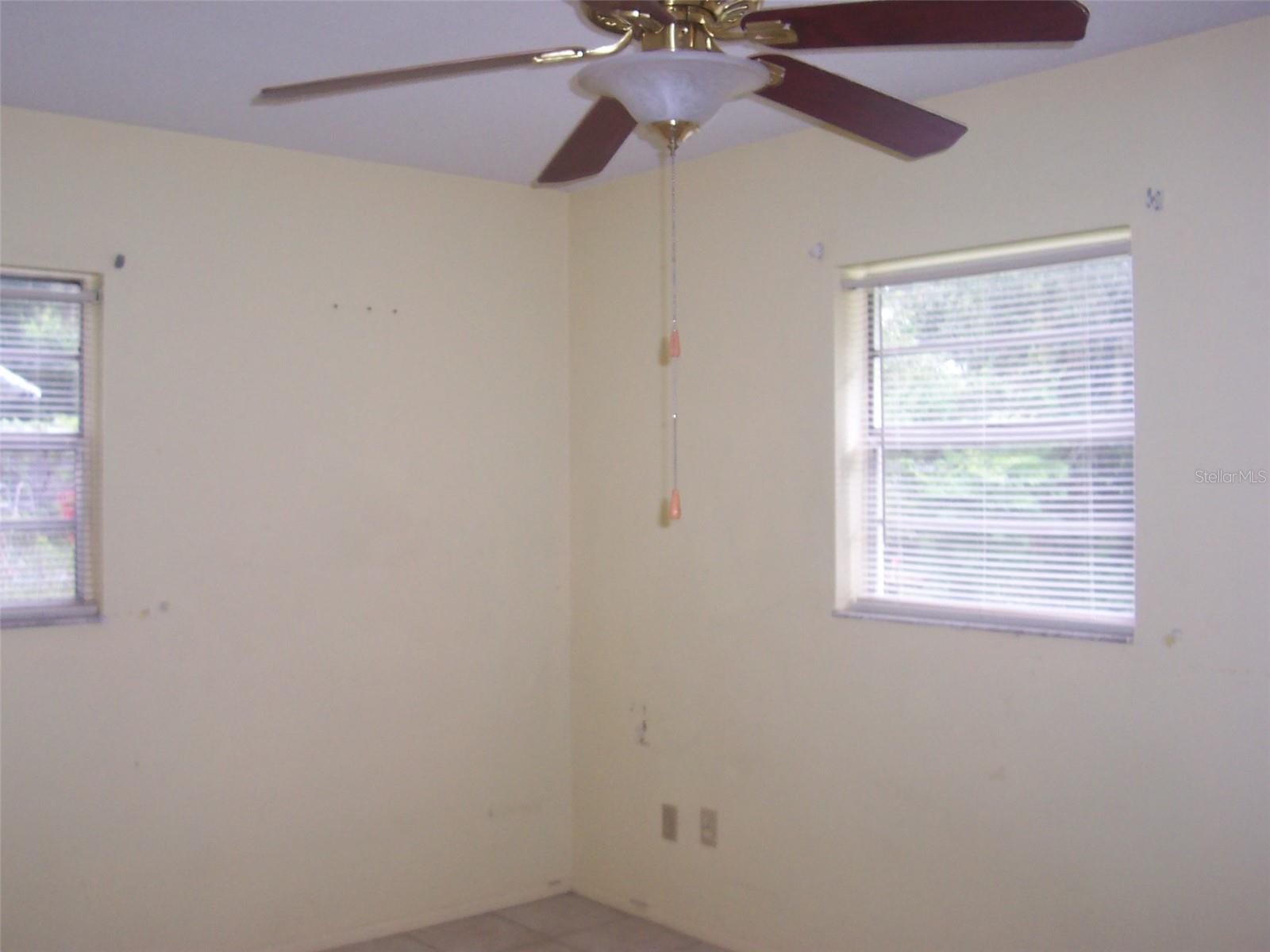 Owners Bedroom has great natural light.