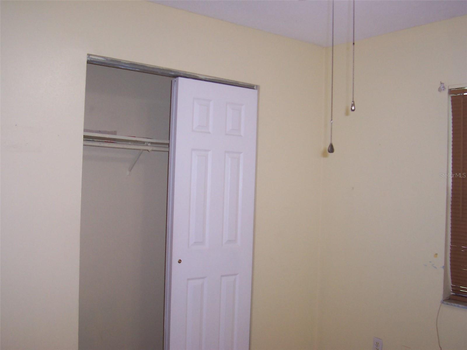 Double door closets in bedrooms