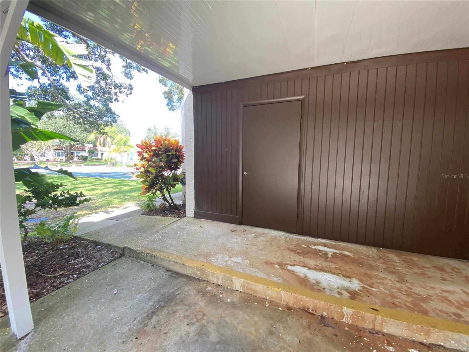 Carport, Storage and golf cart parking