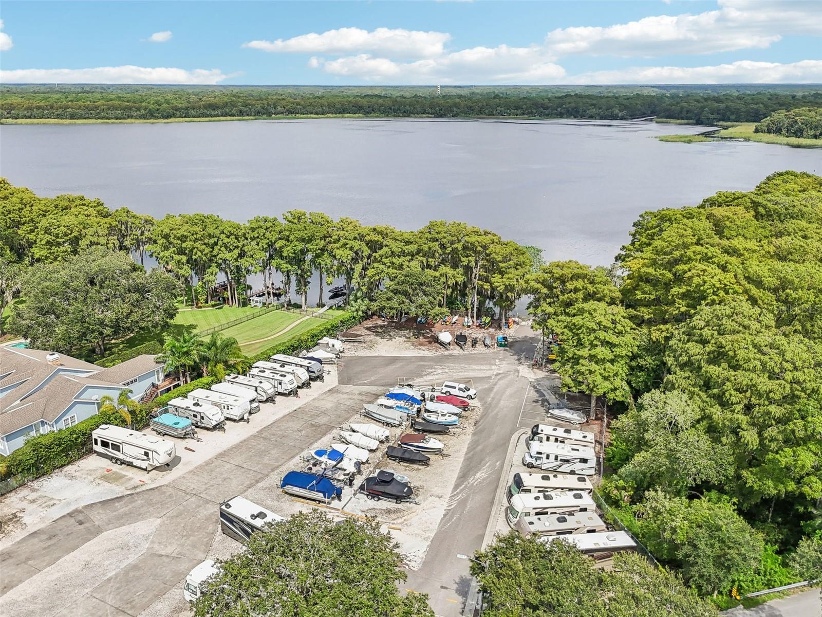 RV and Boat storage on Lake Tarpon