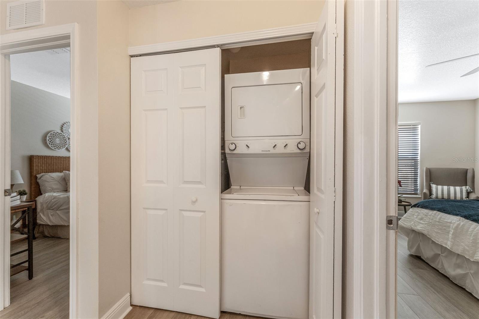 Hallway Laundry Closet