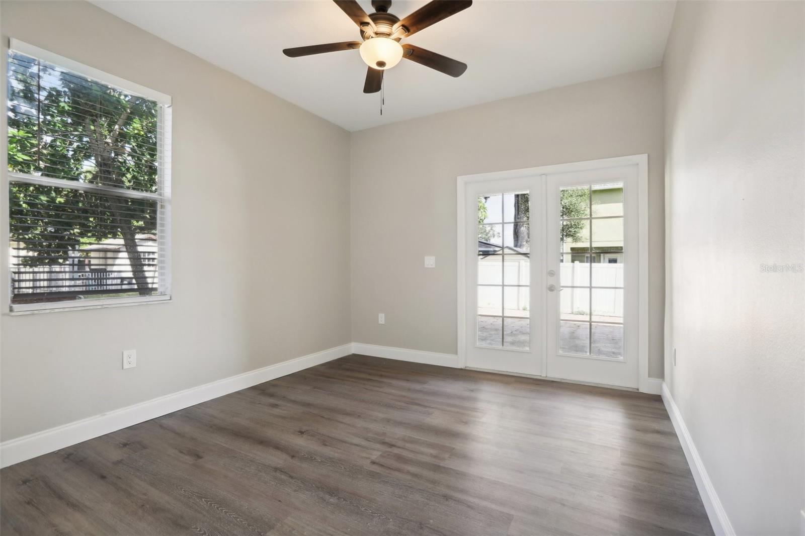 Bedroom on the first floor