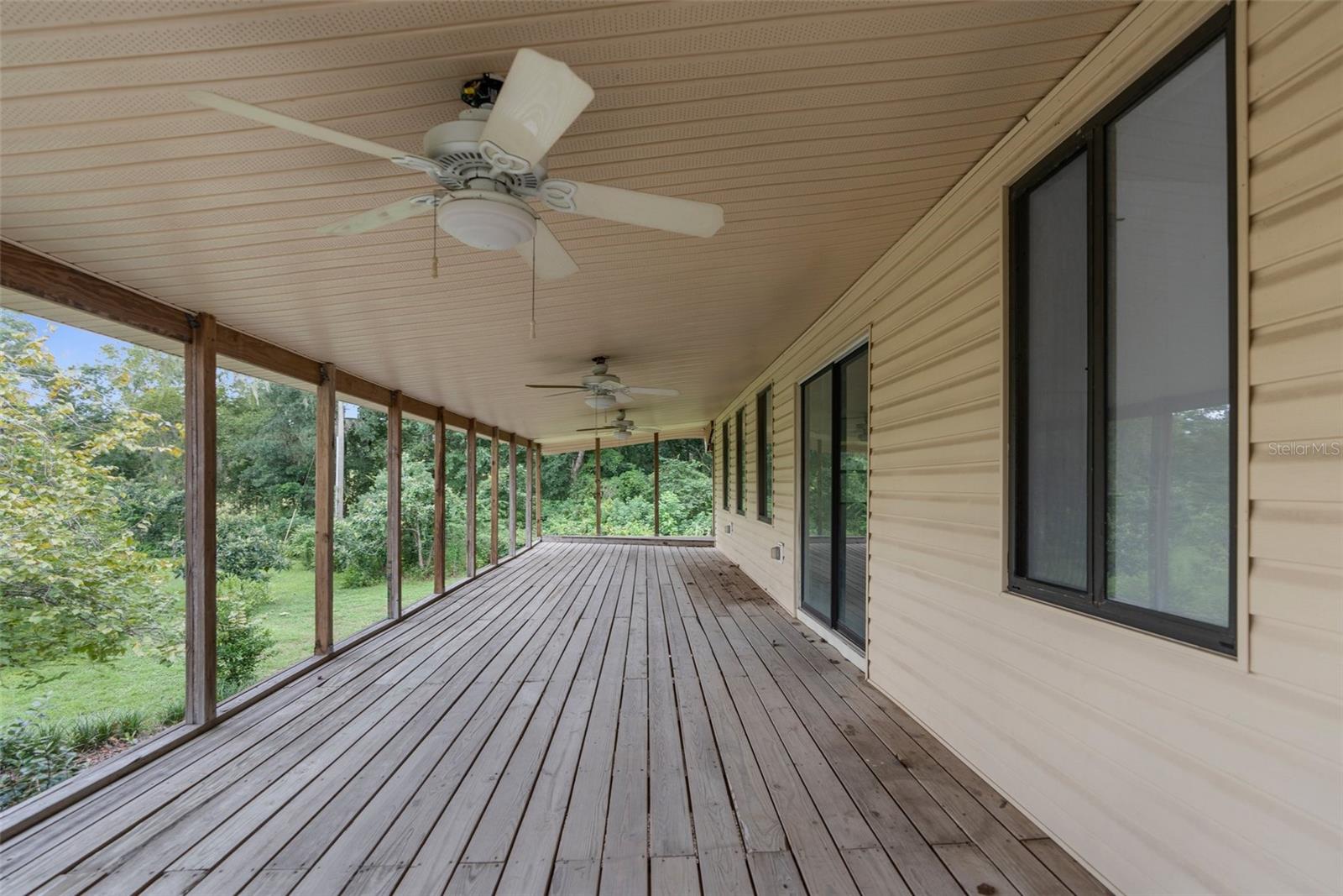 Unfinished barn apartment balcony