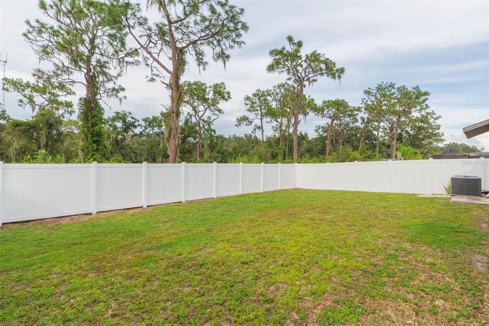 Fenced Backyard