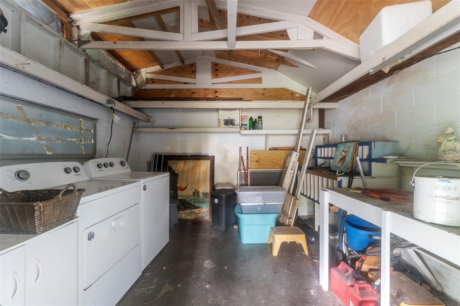 Carport Shed + Laundry