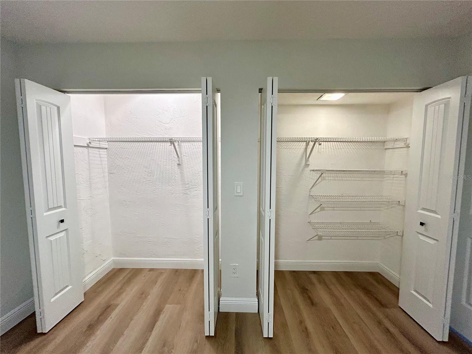 Double Closets