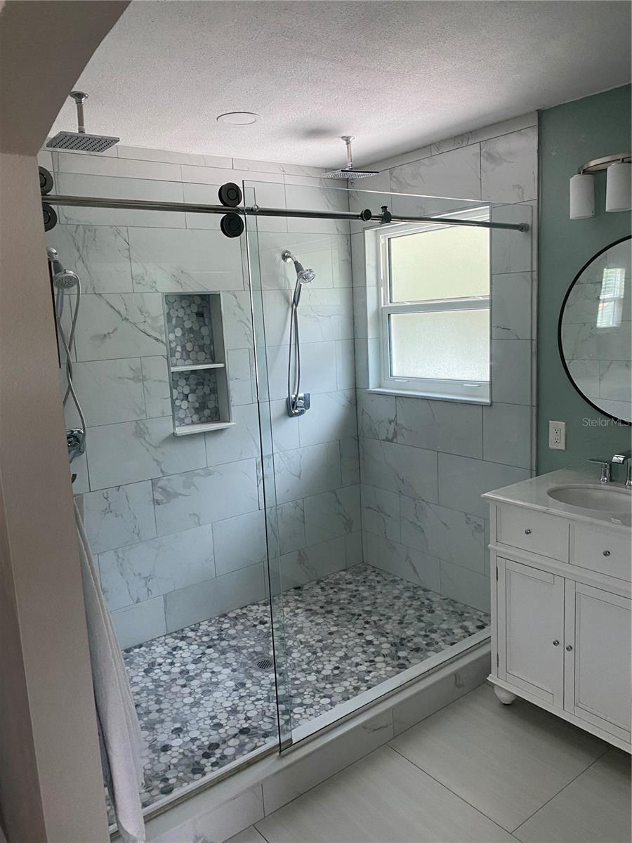 Custom His/Her Shower