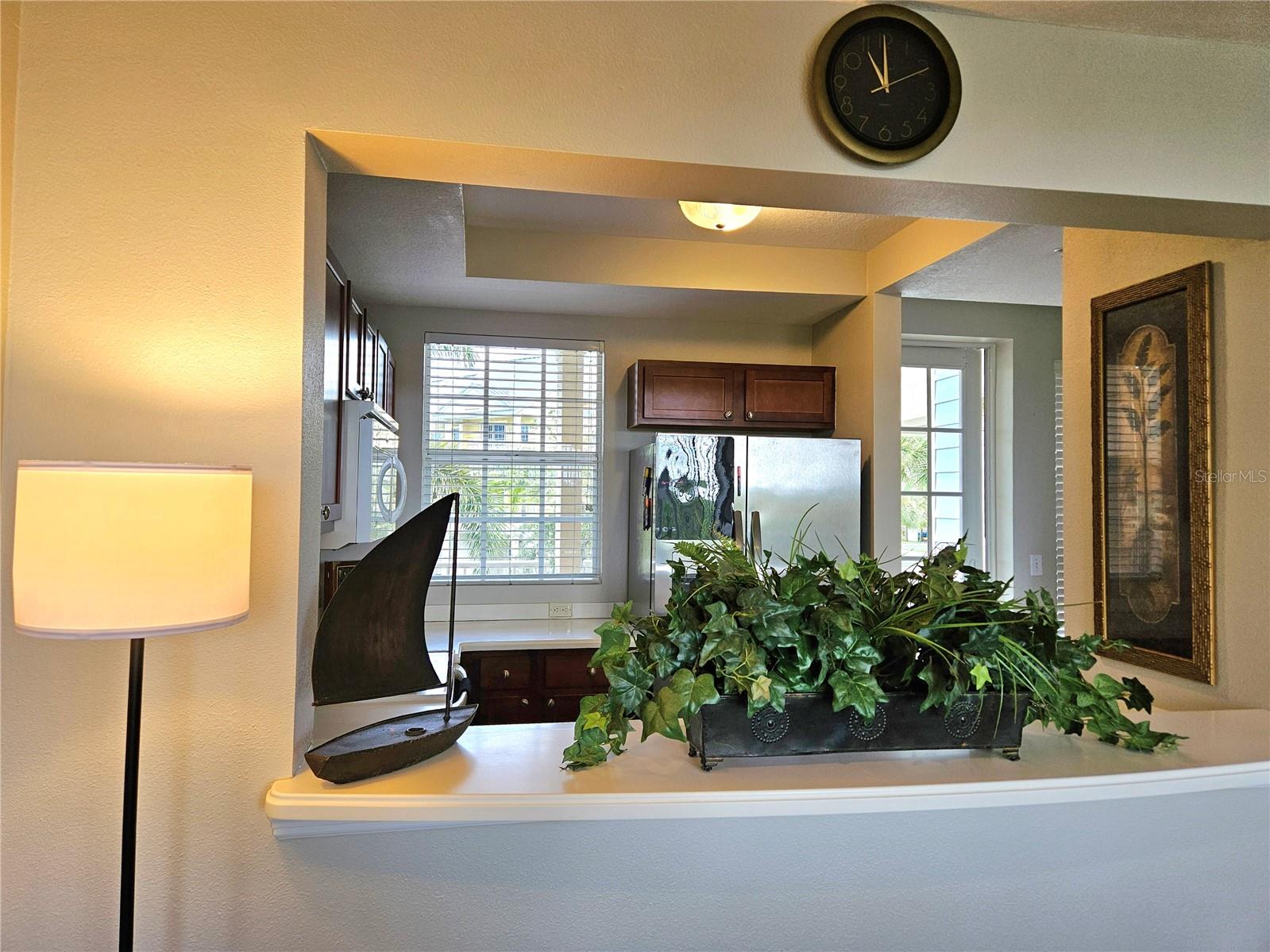 Dining Area to Kitchen