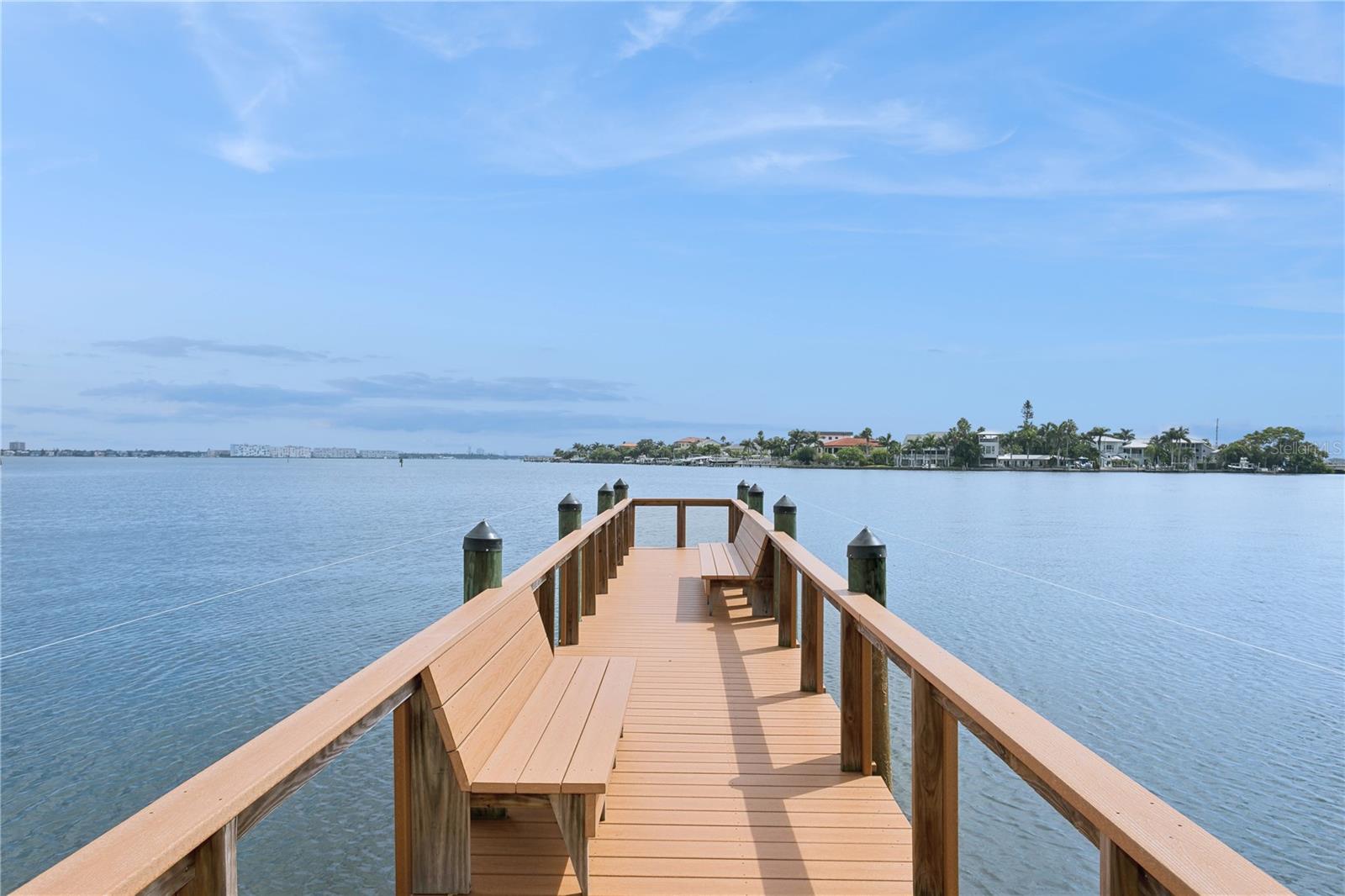 Community fishing pier