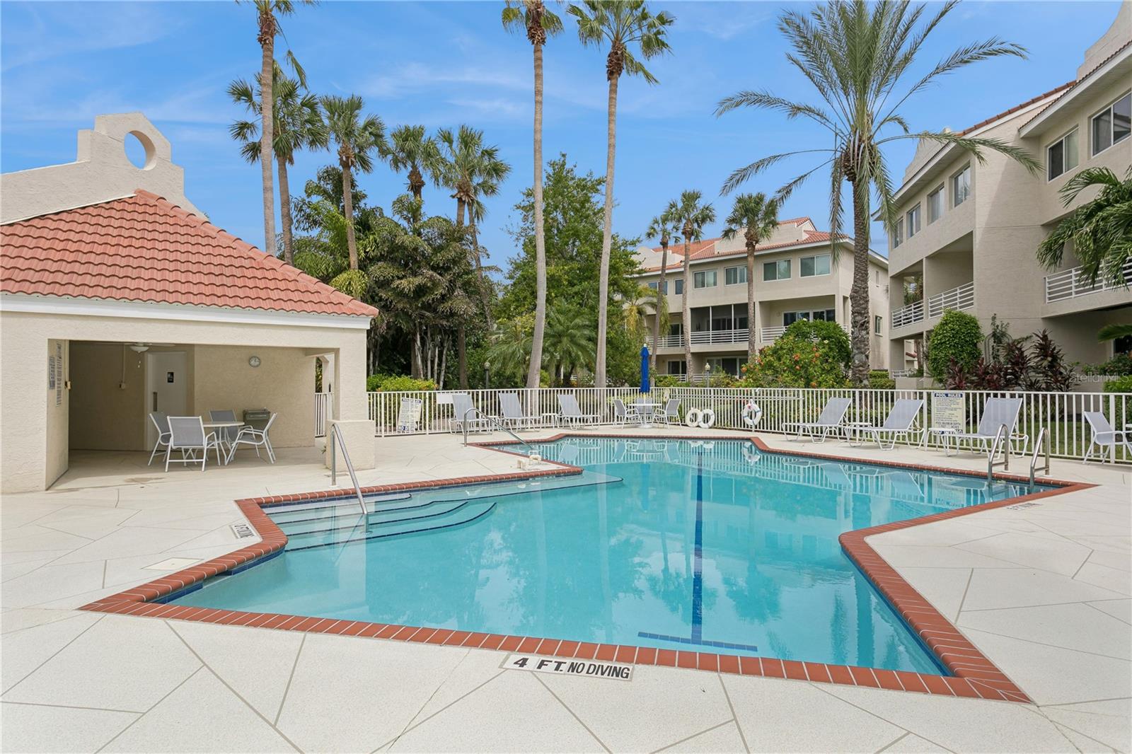 Heated community pool across from the townhoome