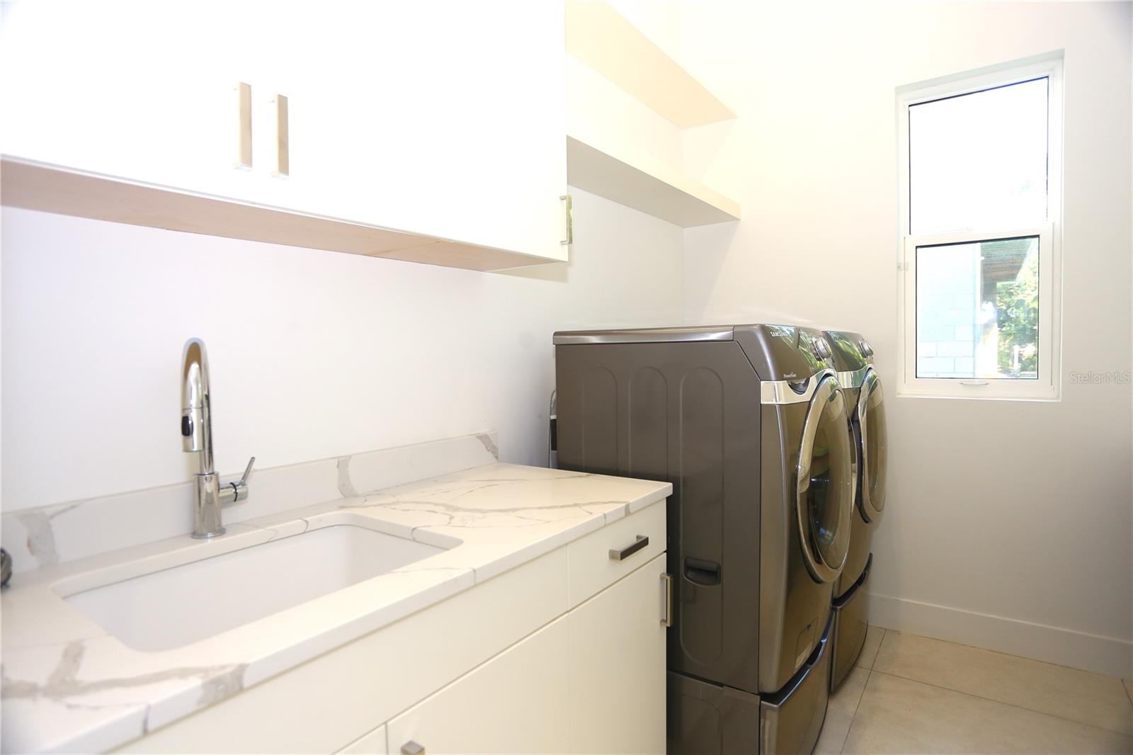 Laundry room downstairs.