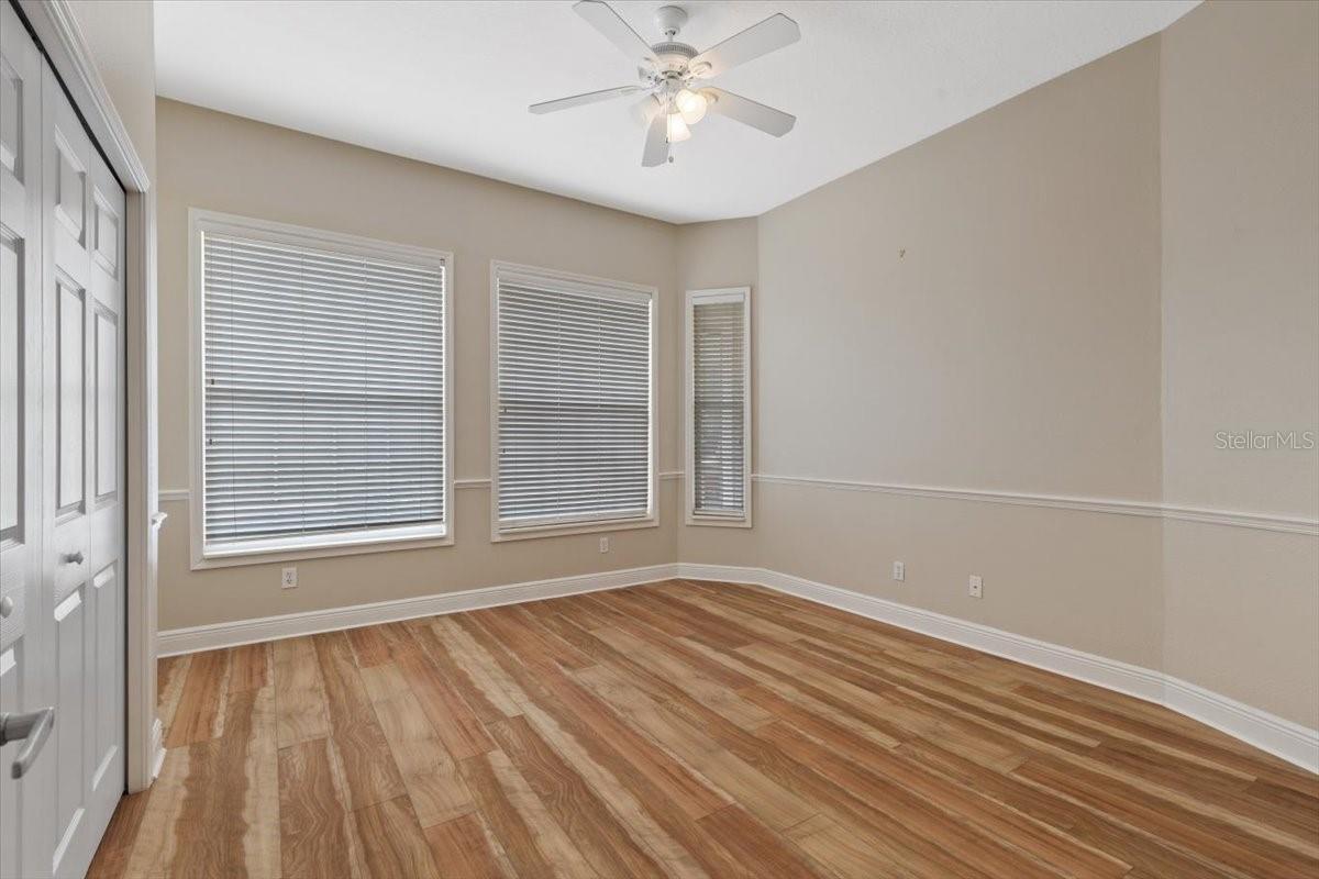 2nd Bedroom with walk-in closet