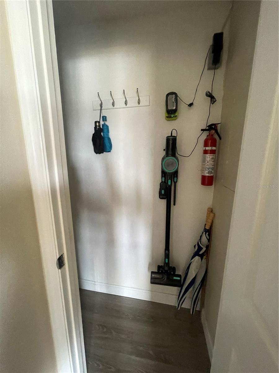 Utility/storage  closet