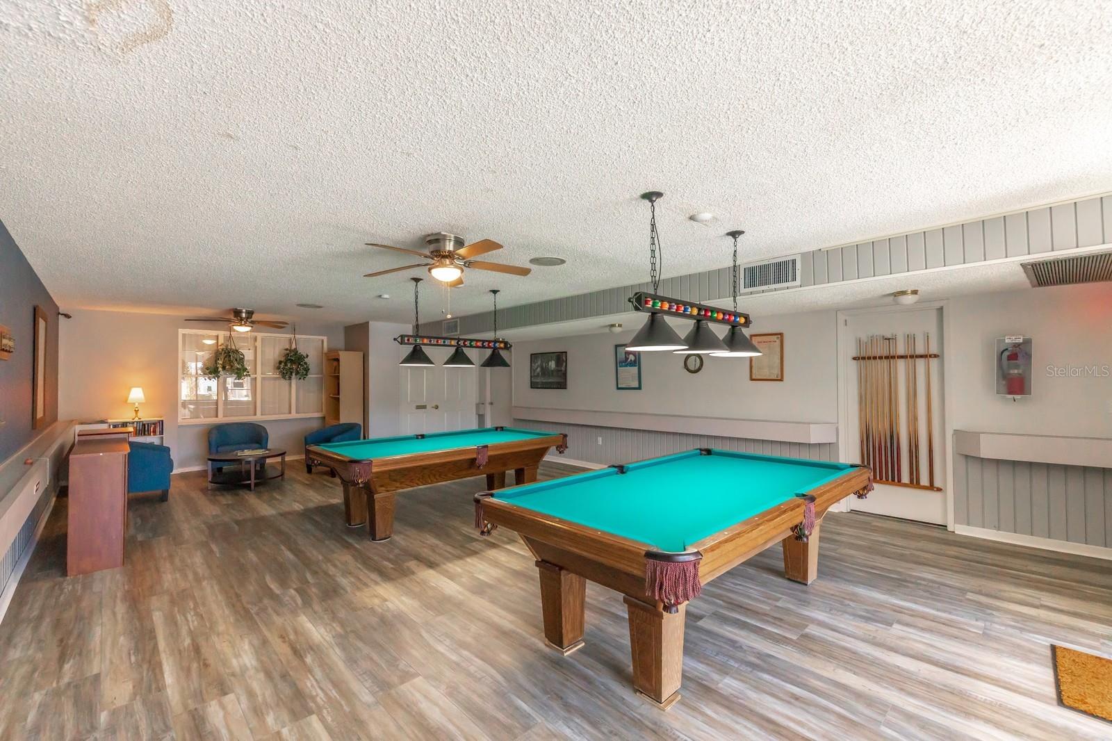 Billiard room