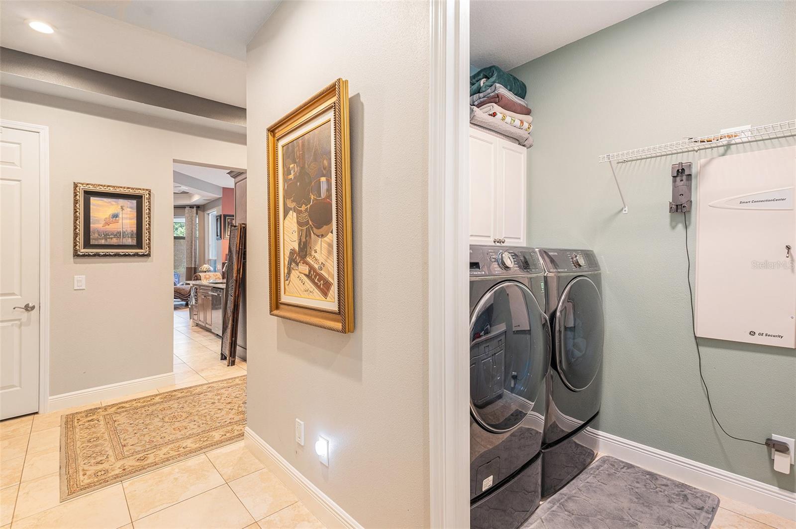 Indoor laundry Room