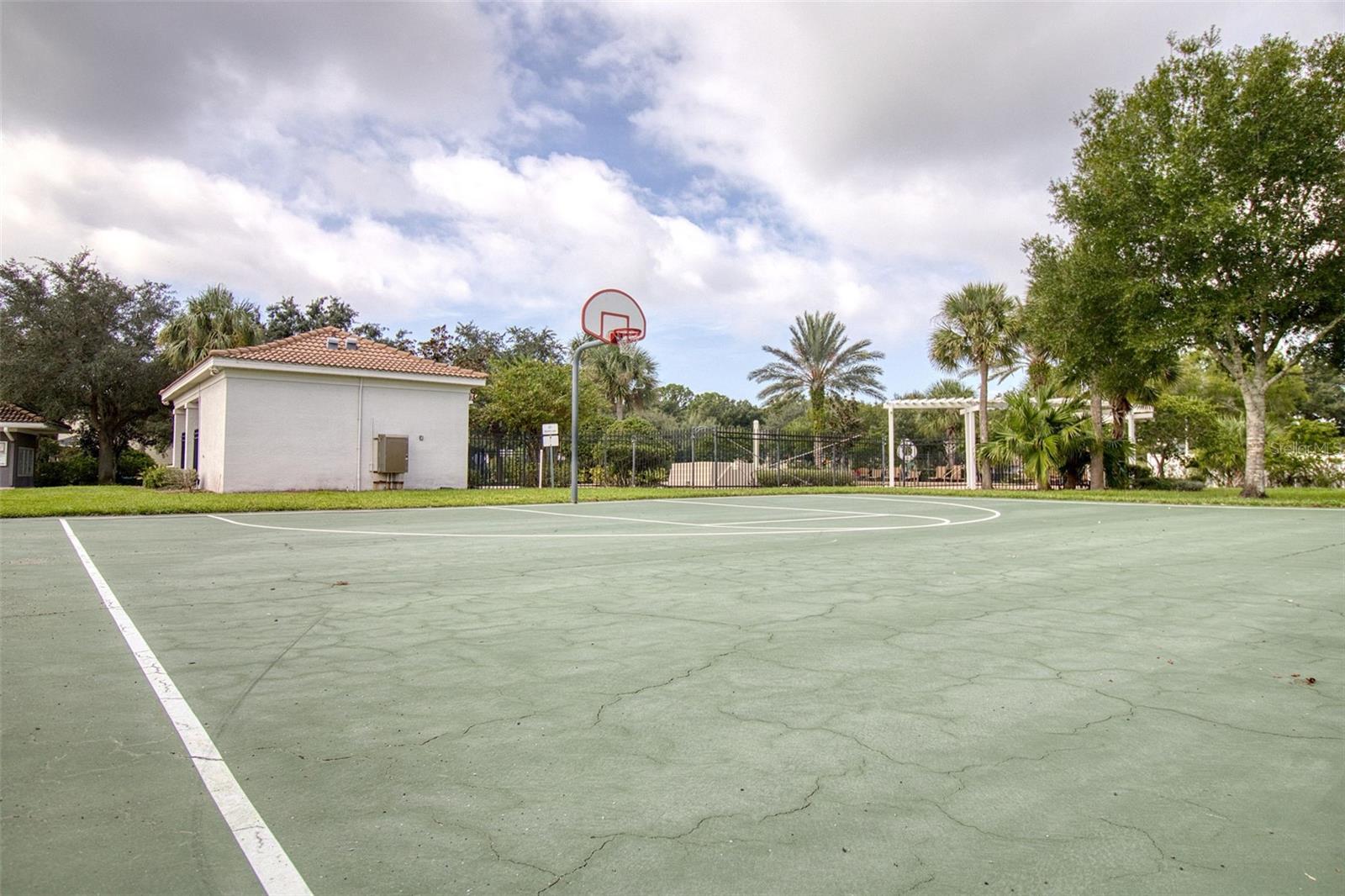 Basketball Courts (or great for riding bikes, roller skating)