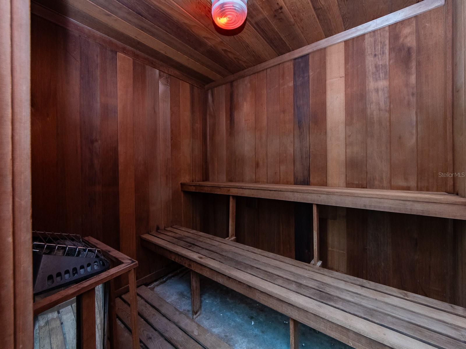 Sauna in each bathroom