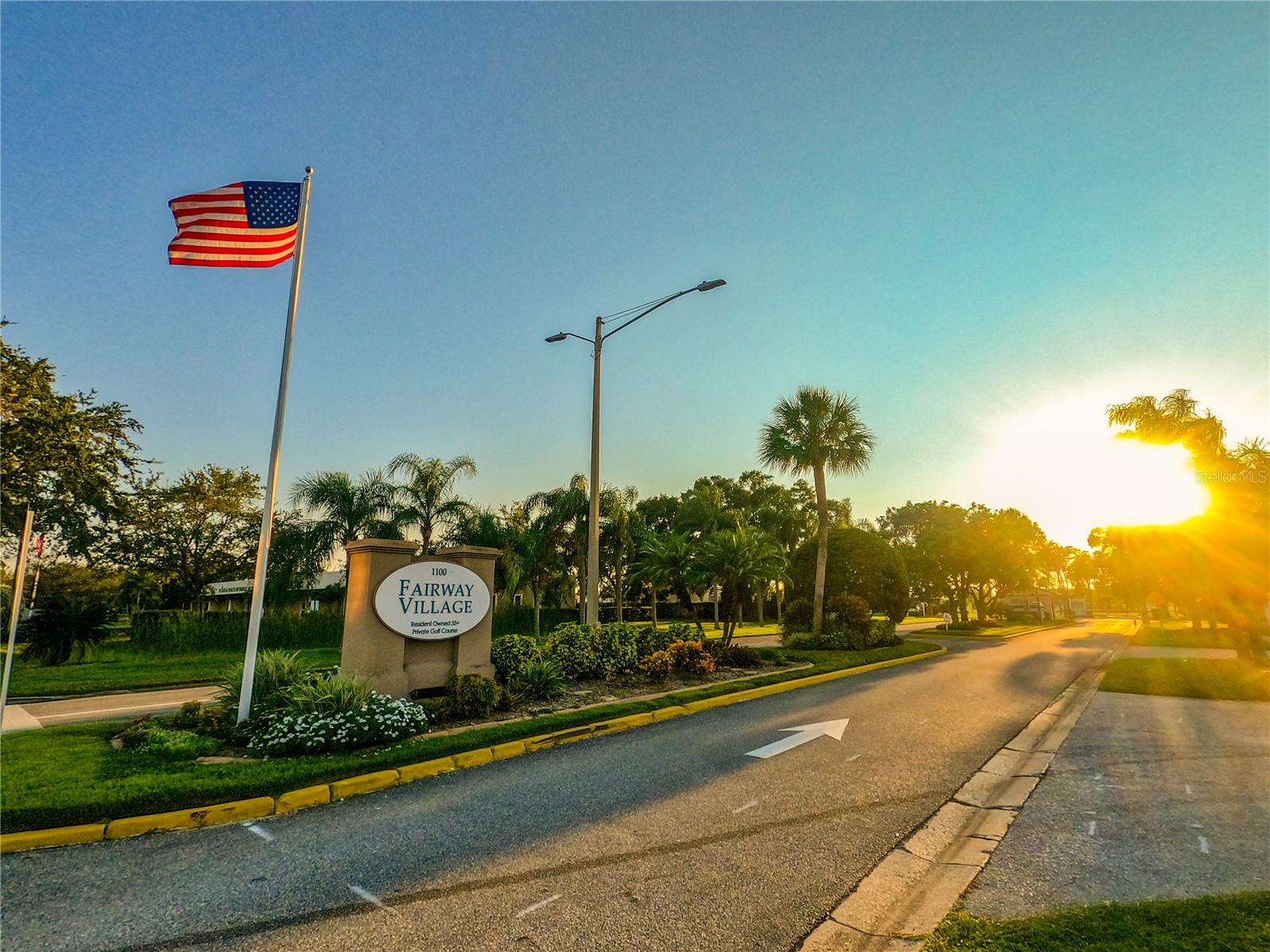 Entrance to Community