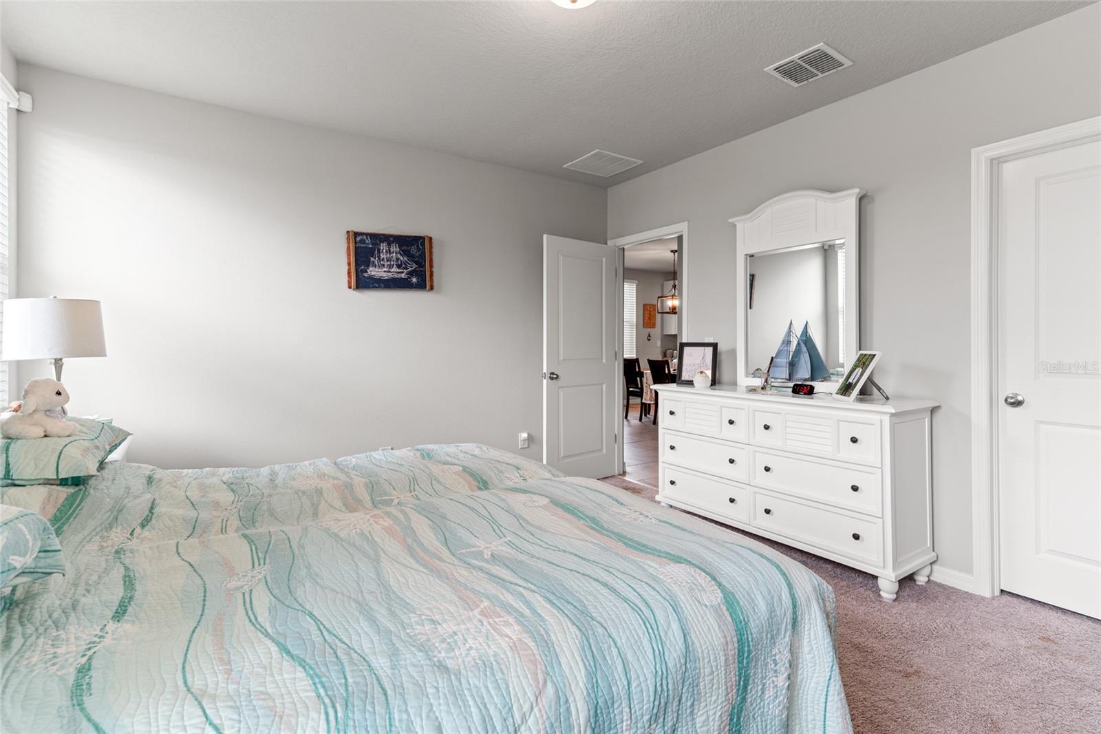 Primary Bedroom w/ LARGE walk in Closet and EnSuite Bath