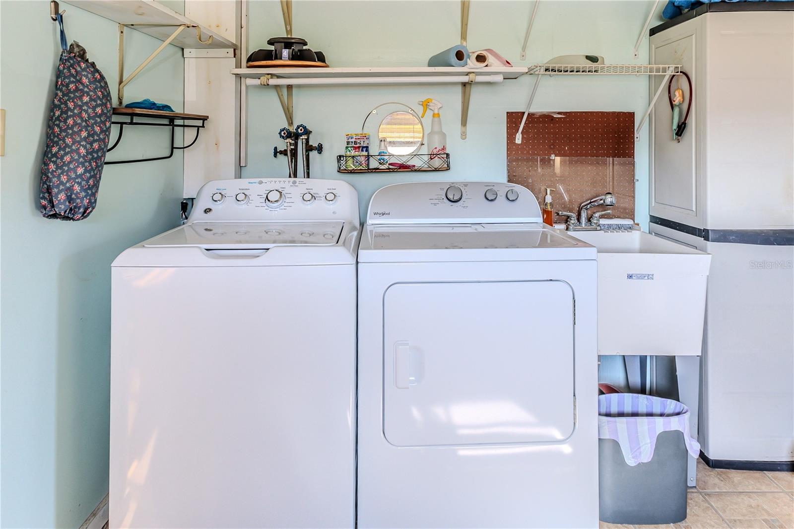 Laundry room off the Florida Room