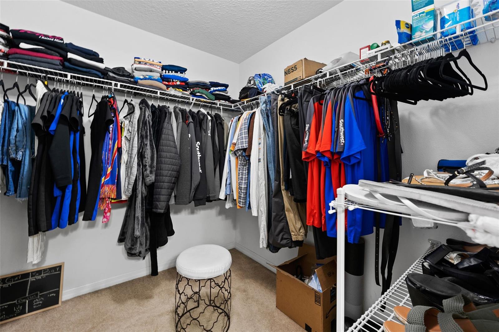 Master closet