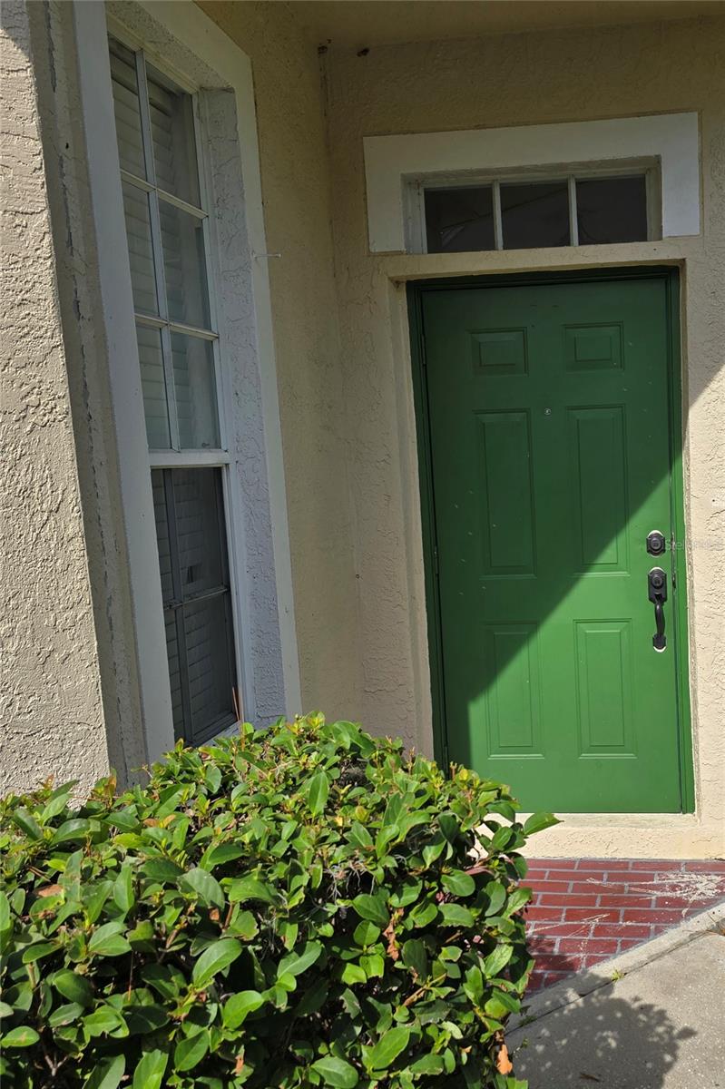 Front door side entry