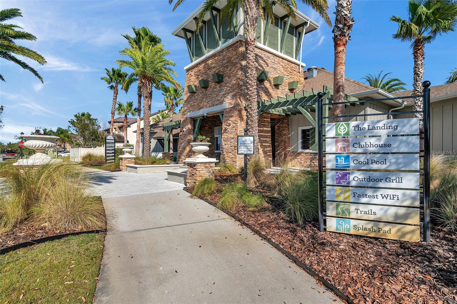 Main Clubhouse Entrance