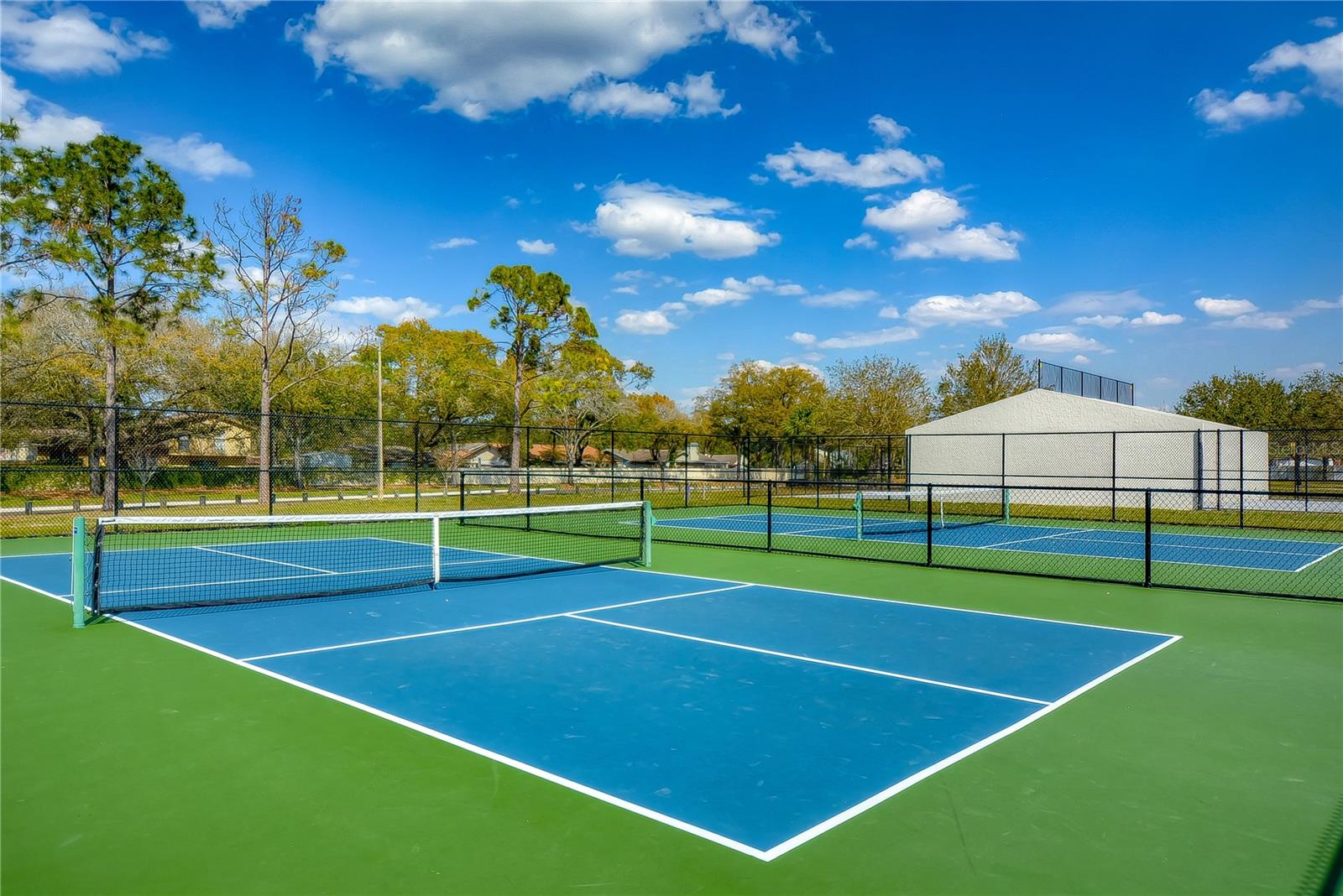 Tennis courts!