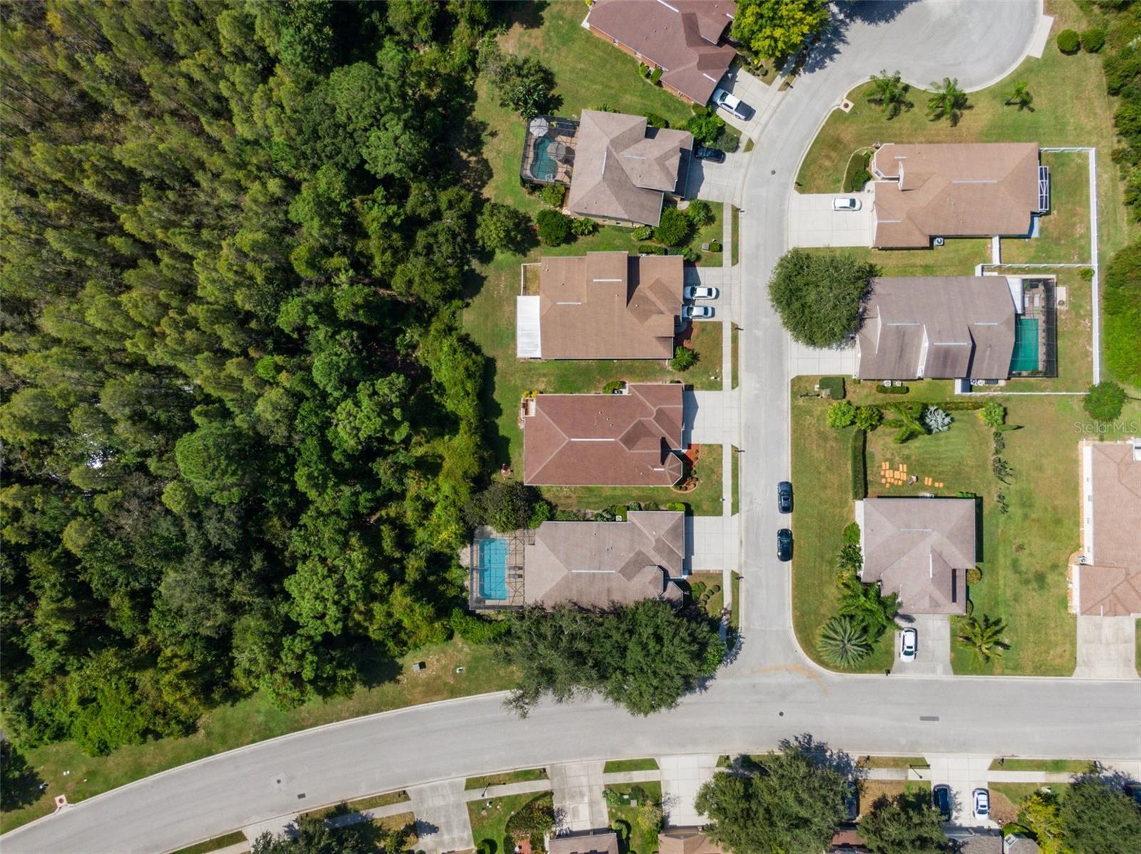 Aerial View of Home