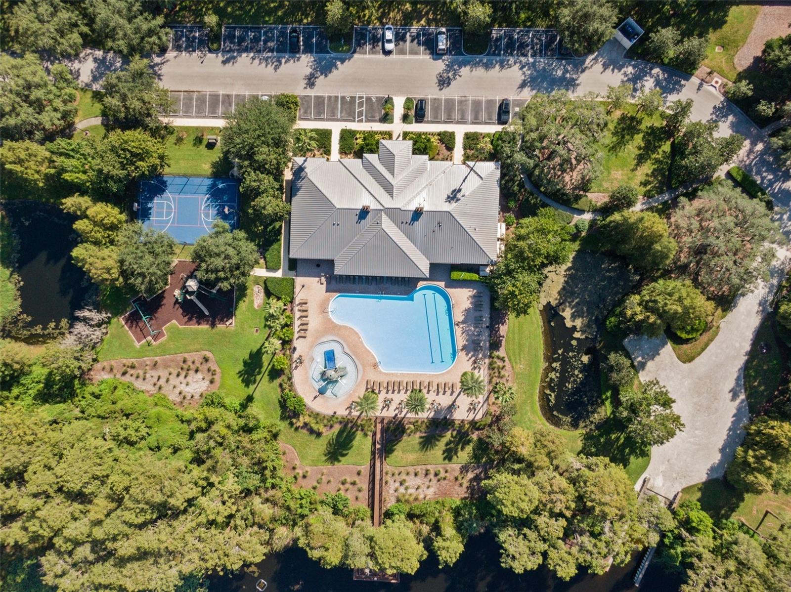 Aerial View of Clubhouse