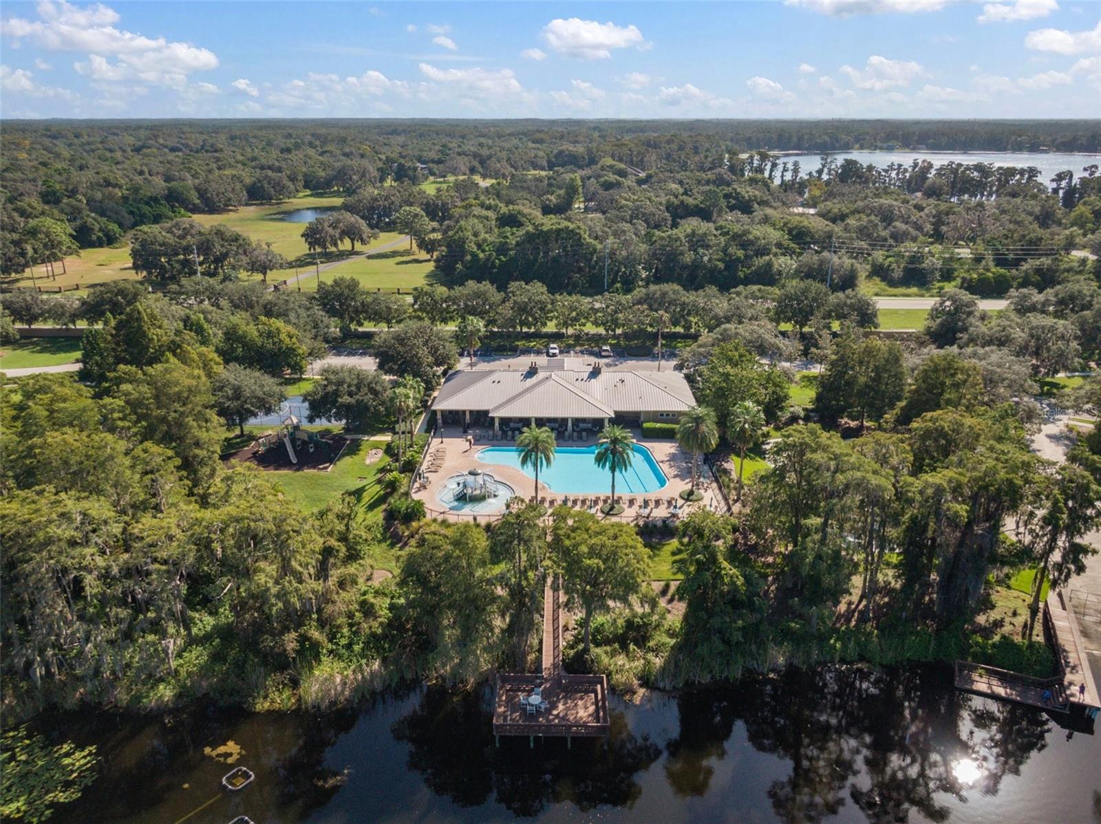 Aerial View of Community